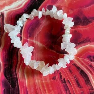 Elegant Pink Stone Bracelet